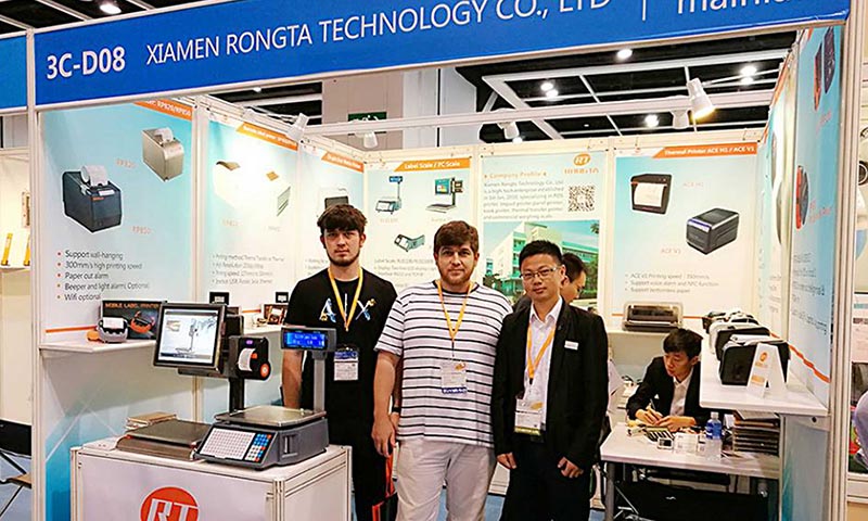 Rongta new products successfully show in 2017 Hongkong Fair