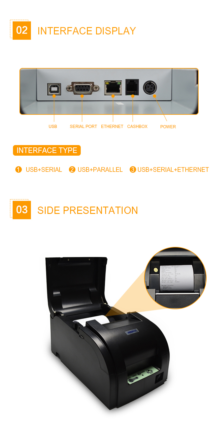 Impact Thermal Printer With Cutter