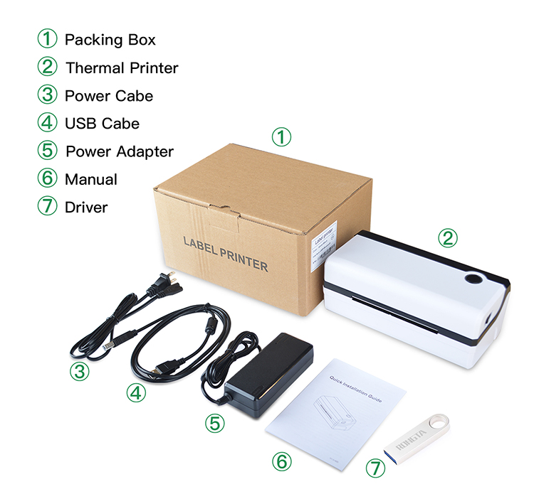 RP420 Thermal Barcode Label Printer