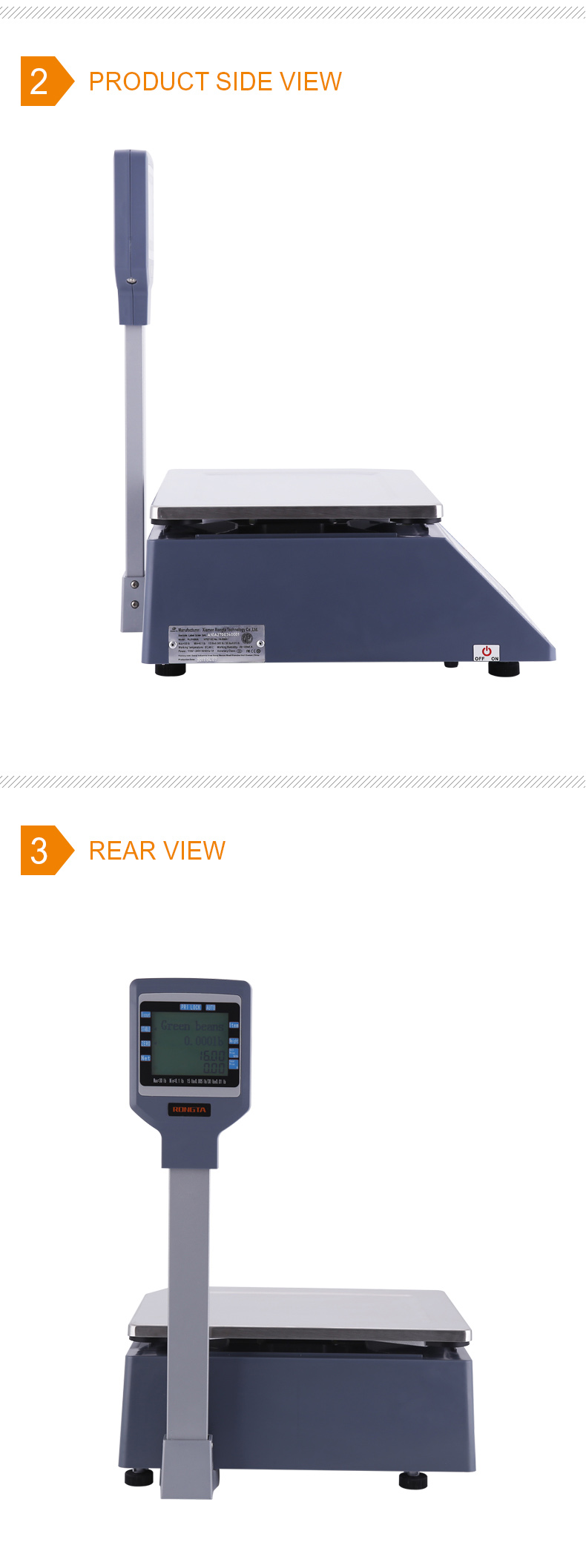 RLS1000A/RLS1100A Barcode Label Scale