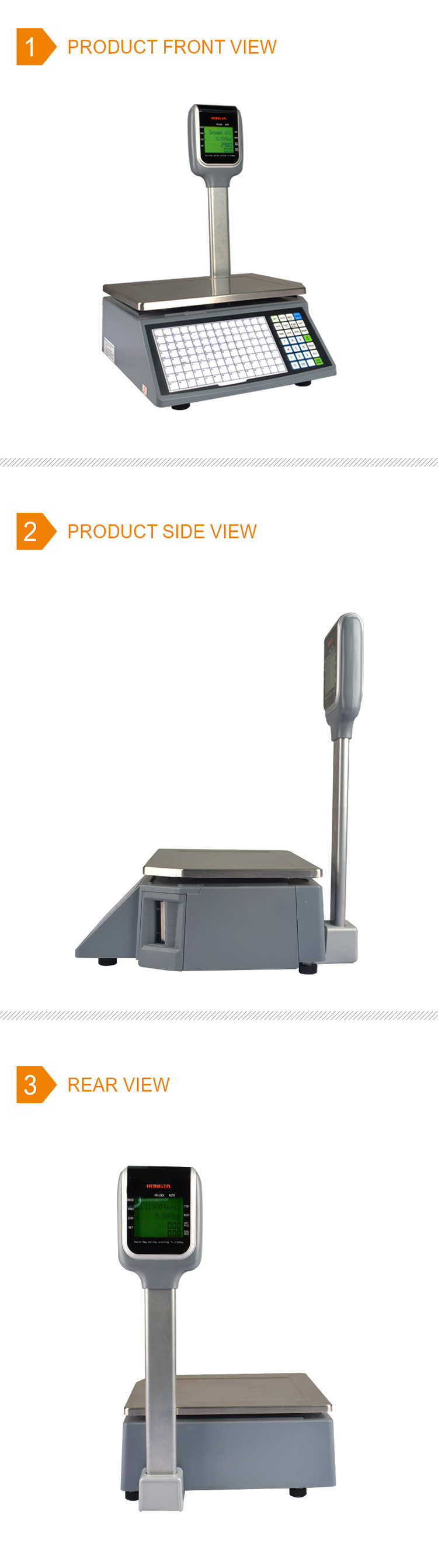 RLS1000D/RLS1100D Barcode Label Scale