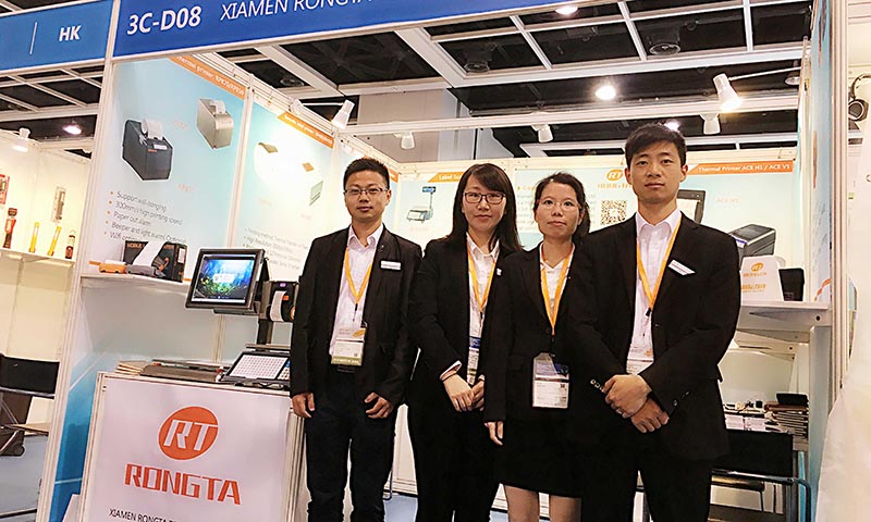 Rongta new products successfully show in 2017 Hongkong Fair